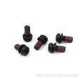 Black Oxide Screws with Nylon Patch and Washers